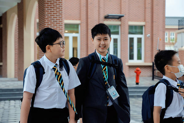 开学第一天,南通惠立学校
